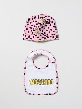商品Moschino | Moschino Baby cotton hat + bib set,商家Giglio,价格¥466图片
