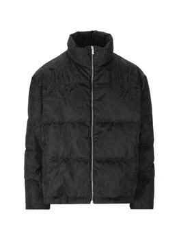 推荐Versace Baroque-Printed Zipped Puffer Jacket商品