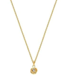 Tiny Blessings | Girls' 14K Gold Blushing Rose 13-14" Necklace - Little Kid, Big Kid,商家Bloomingdale's,价格¥2244