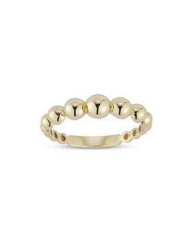 商品Polished Bead Ring in 14K Yellow Gold - 100% Exclusive图片