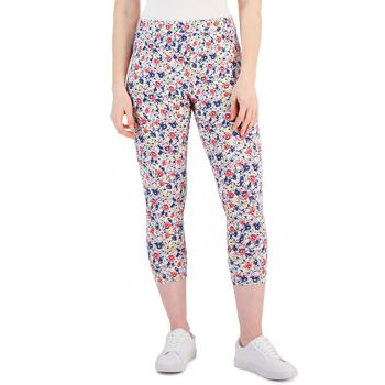 Style & Co | Petite Floral Capri Leggings, Created for Macy's商品图片,2.7折, 独家减免邮费