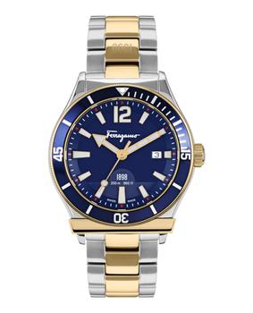 男士休闲菲拉格慕手表, Salvatore Ferragamo | Ferragamo 1898 Sport Bracelet Watch商品图片 4.2折, 独家减免邮费