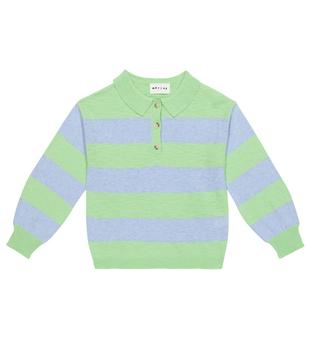 商品Morley | Pepper striped cotton-blend sweater,商家MyTheresa,价格¥361图片