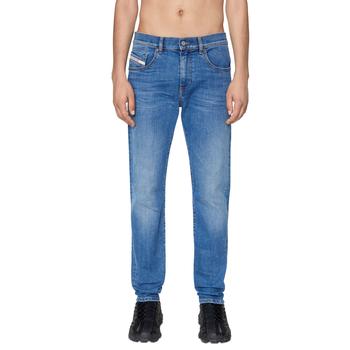 推荐Diesel D-Strukt 09D47 Slim Fit Jeans - Medium Blue商品
