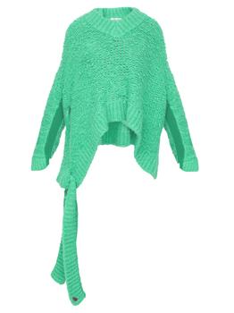 推荐Asymmetric green jumper商品