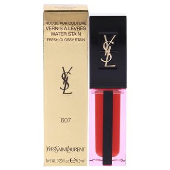 product Water Stain Lip Stain - 607 Inondation Orange by Yves Saint Laurent for Women - 0.2 oz Lip Gloss image