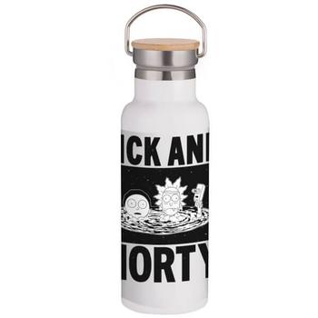 推荐Rick & Morty Portable Insulated Water Bottle - White商品
