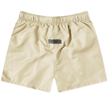 推荐Fear of God ESSENTIALS Logo Dock Shorts - Egg Shell商品