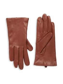 推荐Cashmere-Lined Leather Gloves商品