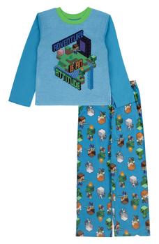 AME | Kids' Minecraft 2-Piece PJ Set商品图片,4.9折
