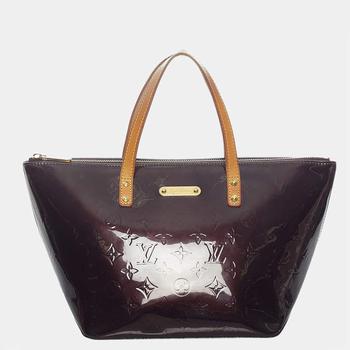 路易威登女包包包, [二手商品] Louis Vuitton | Louis Vuitton Brown/Purple Vernis Bellevue PM商品图片 6.1折