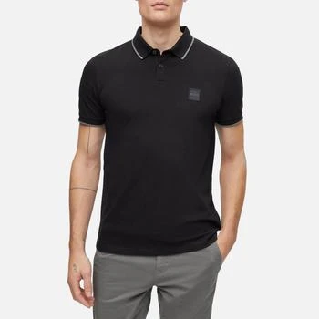 推荐BOSS Orange Men's Passertip Polo Shirt - Black商品