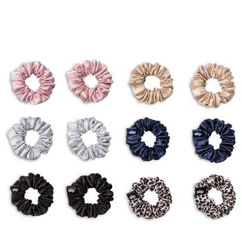 商品Slip | Pure Silk Minnie Scrunchies, Set of 12,商家Bloomingdale's,价格¥299图片