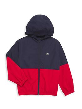 Lacoste | Little Boy's & Boy's Logo Water-Repellent Windbreaker商品图片,