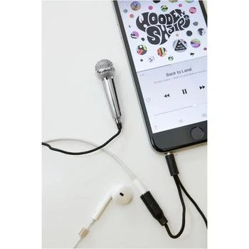 Kikkerland | Mini Karaoke Microphone - Silver,商家Zavvi US,价格¥118