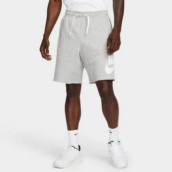 NIKE | Men's Nike Club Alumni Graphic French Terry Shorts 满$100减$10, 独家减免邮费, 满减