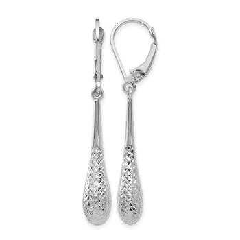 Diamond2Deal | 14K White Gold Diamond-cut Drop Dangle Earrings,商家Premium Outlets,价格¥4548