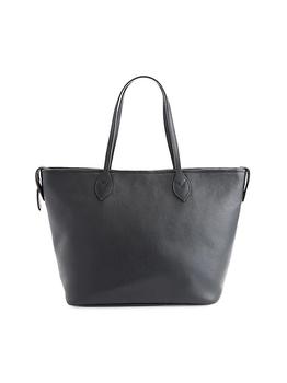 推荐Pebble Grain Wide Tote Bag商品