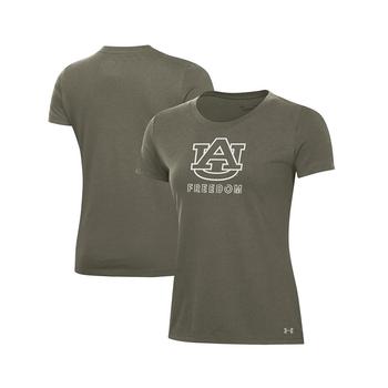 推荐Women's Olive Auburn Tigers Freedom Performance T-shirt商品