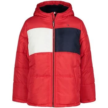 Tommy Hilfiger | Toddler and Little Boys Pieced Puffer Jacket,商家Macy's,价格¥321