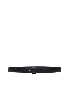 ysl腰带真假, Yves Saint Laurent | Saint Laurent Monogram Logo Plaque Belt商品图片 9.6折