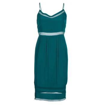 推荐Elizabeth and James Sea Green Mesh Insert Sleeveless Dress XS商品