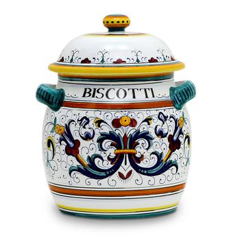 商品Artistica - Deruta of Italy | Ricco Deruta: Traditional Biscotti Jar,商家Verishop,价格¥2109图片