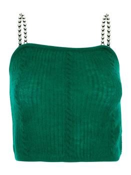 推荐Green Knitted Top商品