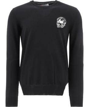 Alexander McQueen | Alexander Mcqueen Men's  Black Other Materials Sweater商品图片,1.1折