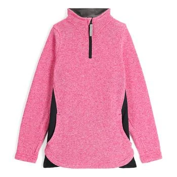 Spyder | Girls Aspire Half Zip - Pink,商家Premium Outlets,价格¥106