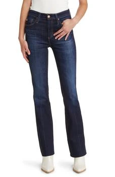推荐Farrah Raw Hem High Waist Bootcut Jeans商品