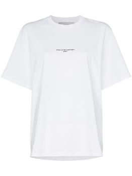 Stella McCartney | STELLA MCCARTNEY - Logo Cotton T-shirt商品图片,