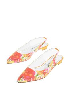 Manolo Blahnik, Manolo Blahnik | Manolo Blahnik Women's Green Other Materials Flats商品图片 