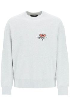 MSGM | MSGM Crab Logo Print Sweatshirt商品图片,7折