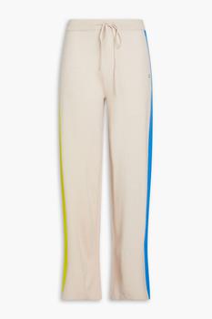 商品Chinti & Parker | Intarsia wool and cashmere-blend track pants,商家THE OUTNET US,价格¥1473图片