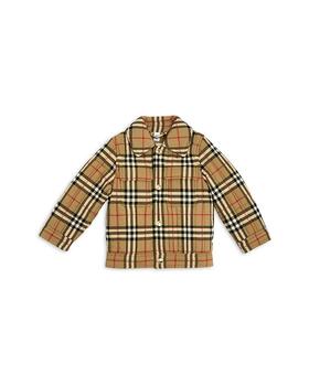 Burberry | Boys' Gideon Check Quilted Jacket - Baby, Little Kid商品图片,
