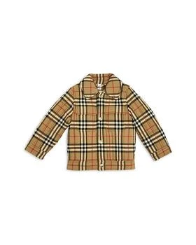 Burberry | Boys' Gideon Check Quilted Jacket - Baby, Little Kid,商家Bloomingdale's,价格¥2590