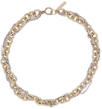 商品Justine Clenquet | Gold Lexie Necklace,商家SSENSE,价格¥782图片