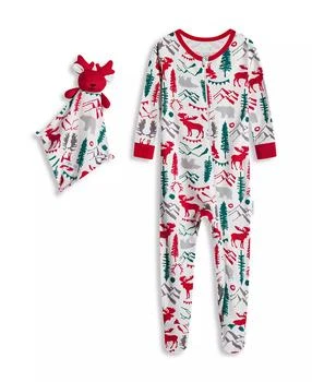 Max & Olivia | Baby Boys Snug Fit Coverall 2-Piece Pajama Set,商家Macy's,价格¥87