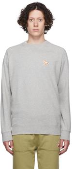 推荐Gray Chillax Fox Sweatshirt商品