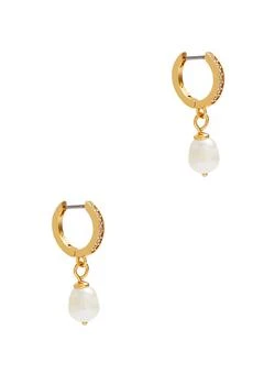 Kate Spade | Precious Delight gold-plated hoop earrings 独家减免邮费
