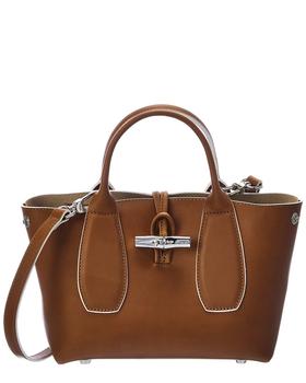 longchamp roseau, Longchamp | Longchamp Roseau Luxe Leather Tote商品图片 6.3折