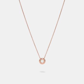 product Coach Outlet Open Circle Stone Strand Necklace image