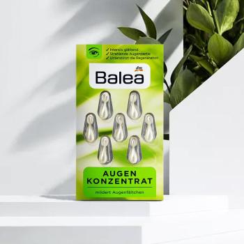商品Balea芭乐雅 绿茶玻尿酸眼部细腻肌理精华胶囊 7粒,商家INGLEPerformance,价格¥23图片