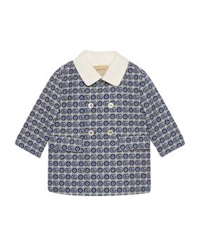 商品Gucci | Gucci Blue Coat Baby Boy,商家Italist,价格¥8204图片