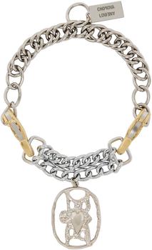 CHOPOVA LOWENA | Silver & Gold Multi Chain Necklace商品图片,8.3折, 独家减免邮费