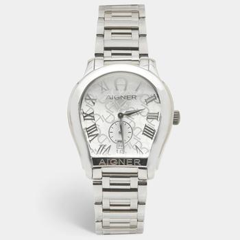 推荐Aigner Silver Stainless Steel Vicenza A111100 Men's Wristwatch 39 mm商品