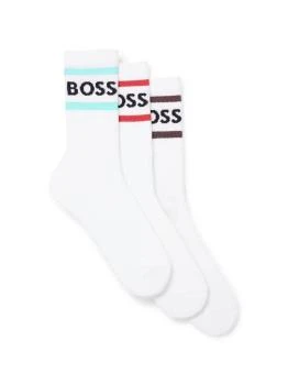 推荐HUGO BOSS 白色中性袜子套装 50469371-103商品