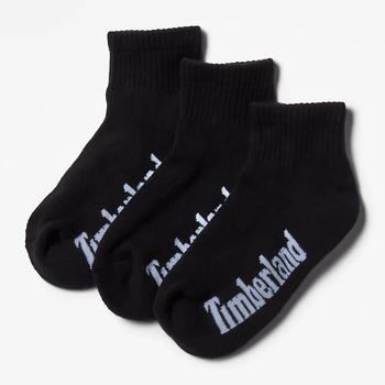 Timberland | Stratham 3-pack Ankle Socks for Women in Black商品图片,