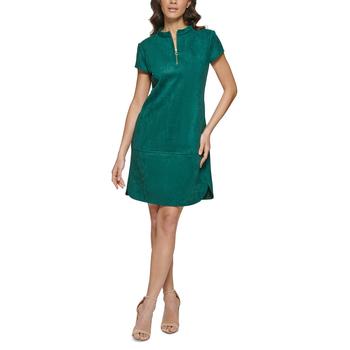 Kensie是什么牌子, Kensie | Faux-Suede Shift Dress商品图片 